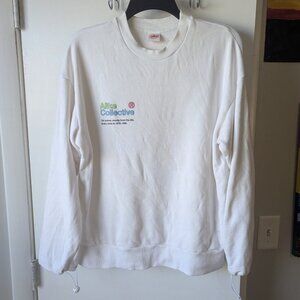 Alike Collective Anime One Piece Pullover Sweatshirt Women's Size Small